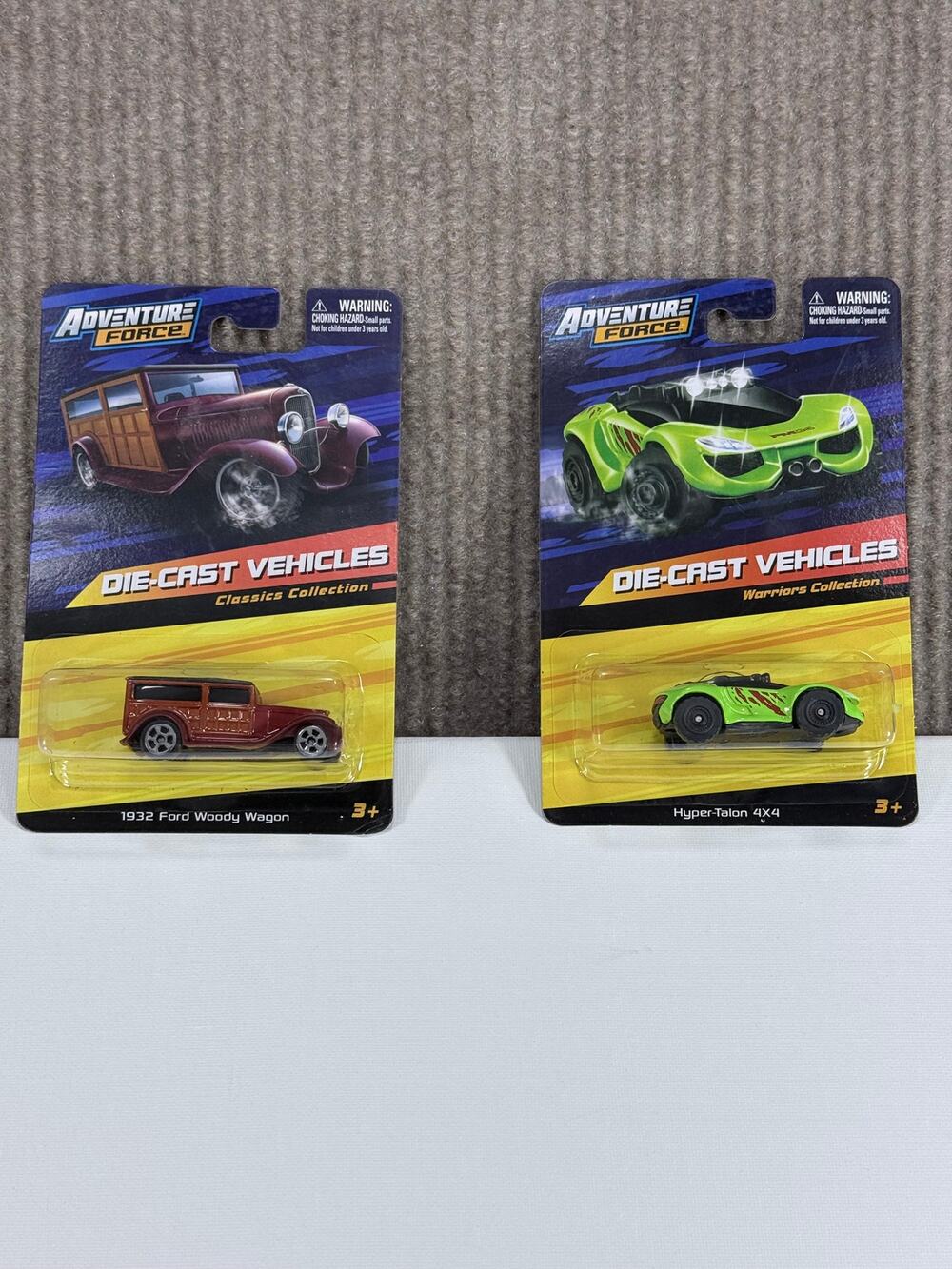 Adventure Force Die-Cast Vehicles 1:64 Scale 1932 Ford Woody & Hyper-Talon 2pc